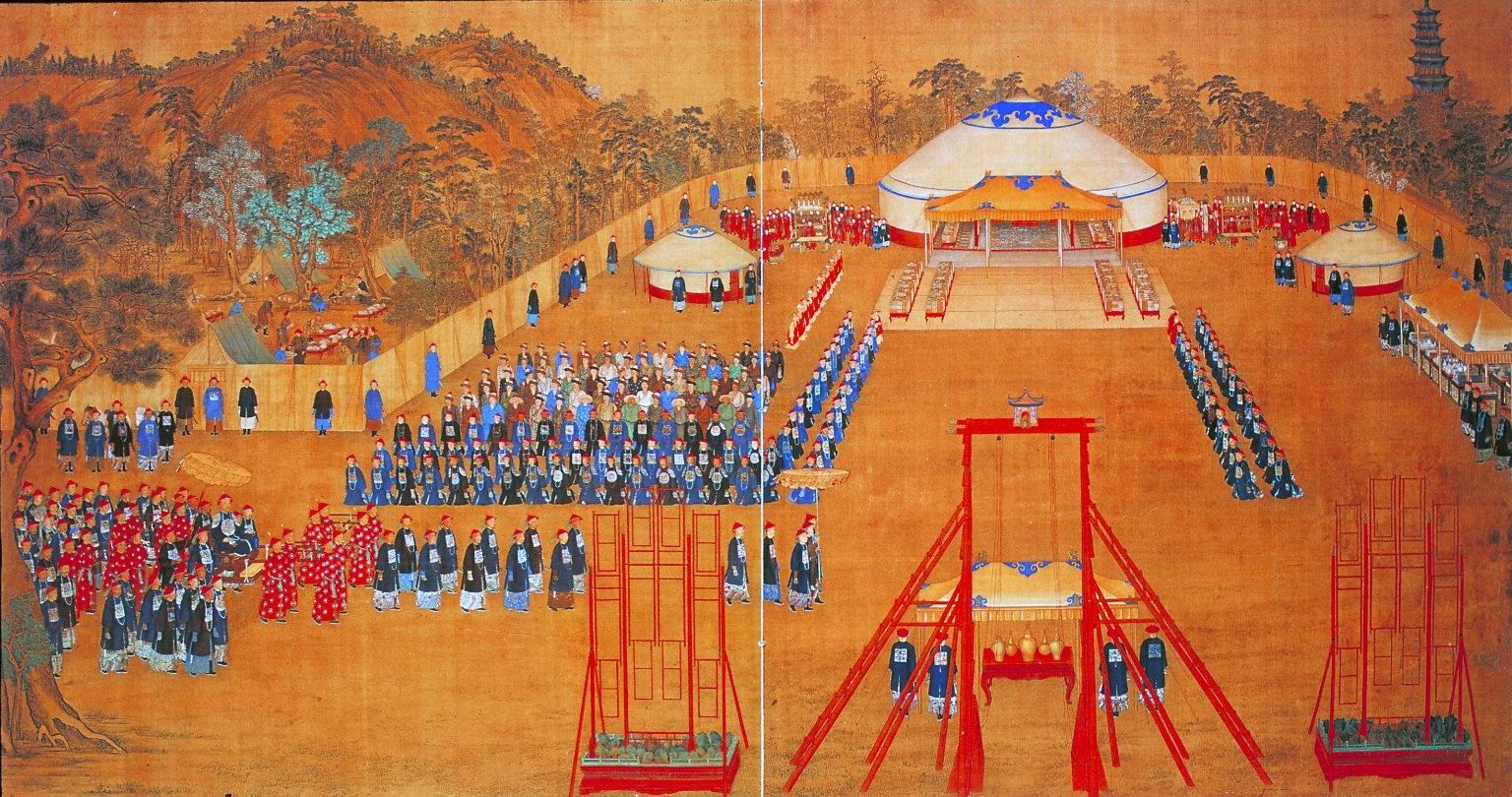 独一无二的唐代《野宴图》中的历史画卷-搜狐